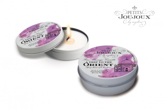 Массажная свеча Petits Joujoux Orient с ароматом граната и белого перца - 33 гр. - MyStim - купить с доставкой в Димитровграде