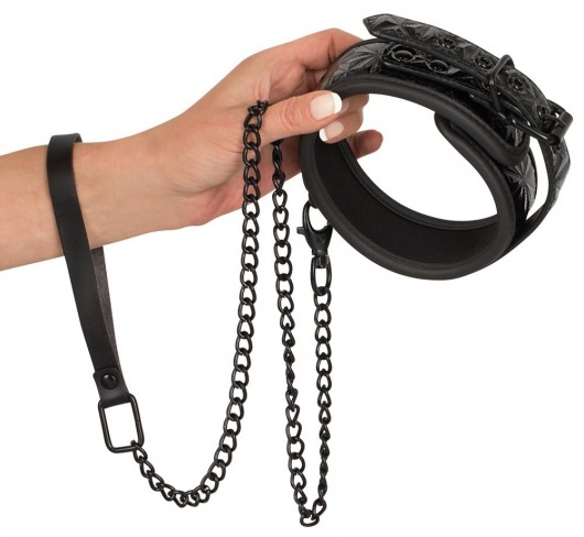 Ошейник и поводок с геометрическим узором Collar with Leash - Orion - купить с доставкой в Димитровграде