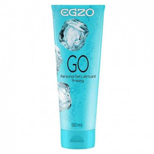 Пролонгирующий лубрикант на водной основе Egzo Go - 50 мл. - EGZO - купить с доставкой в Димитровграде