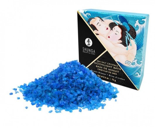 Соль для ванны Bath Salts Ocean Breeze с ароматом морской свежести - 75 гр. -  - Магазин феромонов в Димитровграде