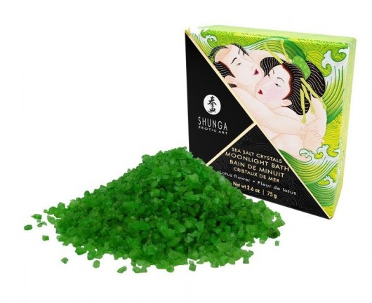 Соль для ванны Bath Salts Lotus Flower с ароматом цветков лотоса - 75 гр. -  - Магазин феромонов в Димитровграде