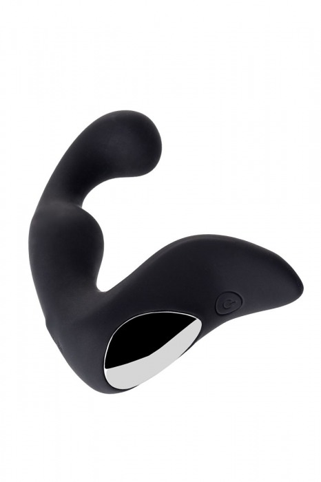 Чёрный изогнутый вибростимулятор простаты Erotist - Erotist Adult Toys - в Димитровграде купить с доставкой