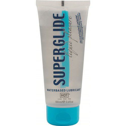 Интимная смазка на водной основе Superglide - 100 мл. - HOT - купить с доставкой в Димитровграде