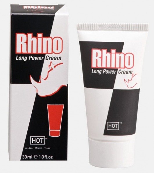 Крем-пролонгатор для мужчин Rhino - 30 мл. - HOT - купить с доставкой в Димитровграде