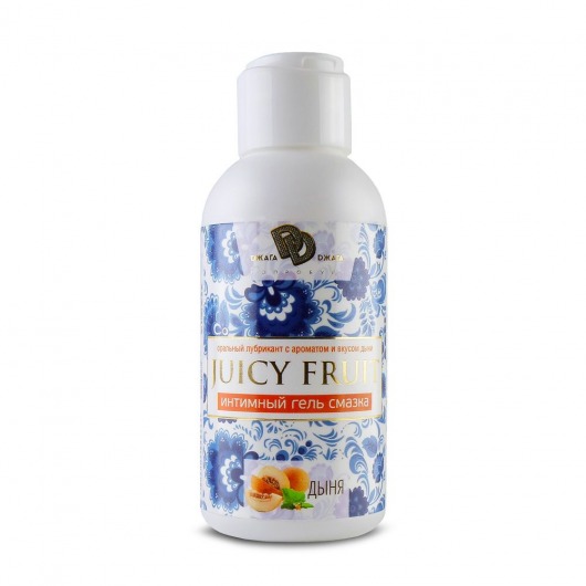 Интимный гель на водной основе JUICY FRUIT с ароматом дыни - 100 мл. - БиоМед - купить с доставкой в Димитровграде