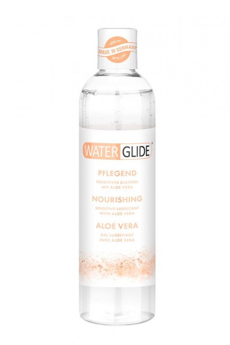 Лубрикант на водной основе с алоэ вера NOURISHING - 300 мл. - Waterglide - купить с доставкой в Димитровграде
