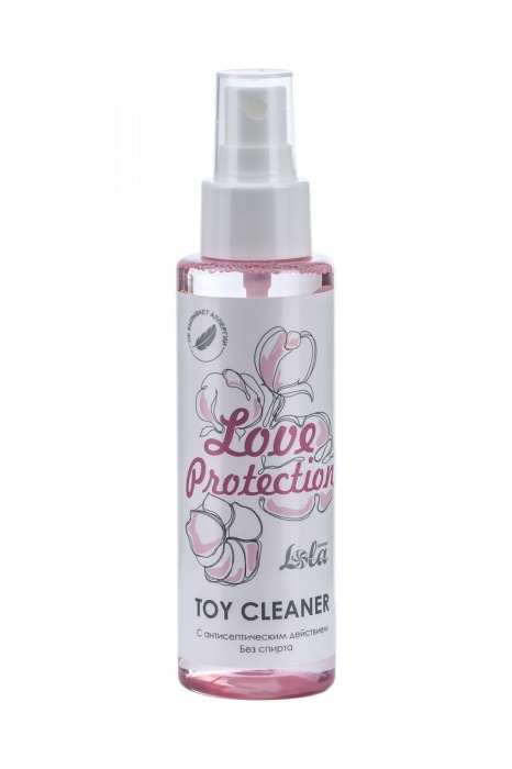 Гигиенический антисептический лосьон Toy cleaner - 110 мл. - Lola Games - купить с доставкой в Димитровграде