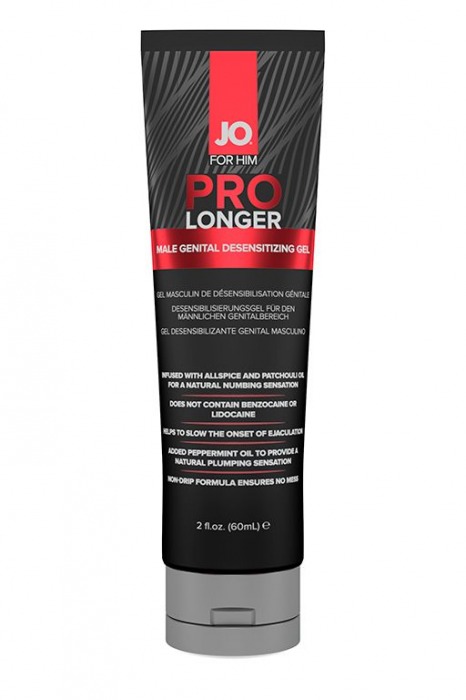 Гель-пролонгатор умеренного действия для мужчин JO Prolonger Gel – 60 мл. - System JO - купить с доставкой в Димитровграде