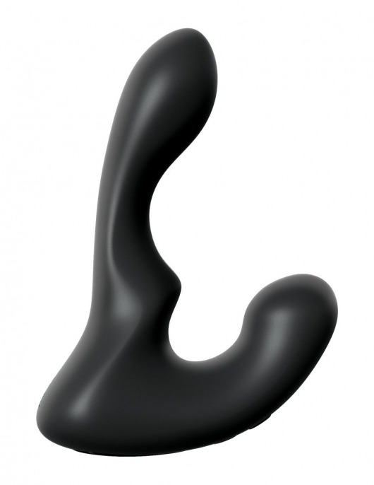Черный анальный вибростимулятор P-Spot Milker - 14 см. - Pipedream - в Димитровграде купить с доставкой