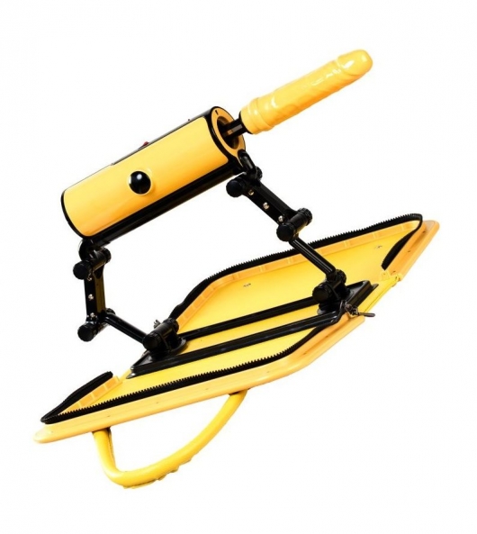 Желтая секс-машина F*ckBag MotorLovers - ToyFa - купить с доставкой в Димитровграде