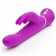 Лиловый вибратор-кролик Curve Rechargeable Rabbit Vibrator - 25,4 см. - Happy Rabbit купить в Димитровграде с доставкой в Orgasmix.ru Лиловый вибратор-кролик Curve Rechargeable Rabbit Vibrator - 25,4 см. - Happy Rabbit