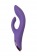 Фиолетовый вибратор-кролик Fingie с функцией Come-Hither - 21,6 см. - JOS