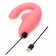 Розовый вибромассажер для двойной стимуляции Womanizer Blend - Womanizer купить в Димитровграде с доставкой в Orgasmix.ru Розовый вибромассажер для двойной стимуляции Womanizer Blend - Womanizer