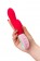 Красный вибратор с клиторальным отростком Petunia - 19 см. - ToyFa купить в Димитровграде с доставкой в Orgasmix.ru Красный вибратор с клиторальным отростком Petunia - 19 см. - ToyFa