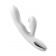 Белый вибратор-кролик Eria с вакуумной стимуляцией, функцией tapping и нагревом - 21,5 см. - BeYourLover купить в Димитровграде с доставкой в Orgasmix.ru Белый вибратор-кролик Eria с вакуумной стимуляцией, функцией tapping и нагревом - 21,5 см. - BeYourLover