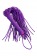 Сиреневый флоггер из веревки Theatre - 48,5 см. - ToyFa - купить с доставкой в Димитровграде